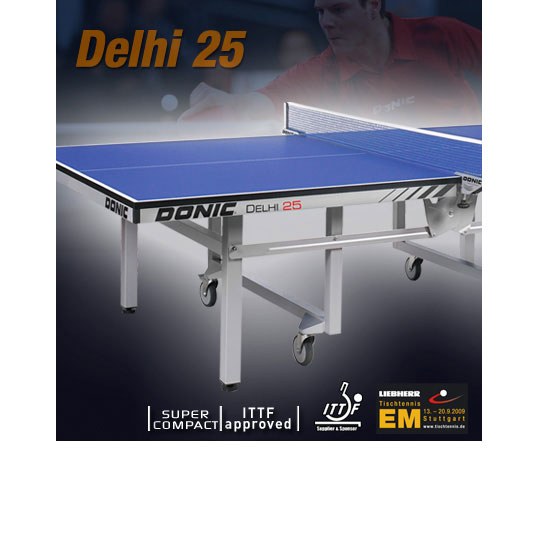 Теннисный стол DONIC DELHI 25 BLUE (без сетки)